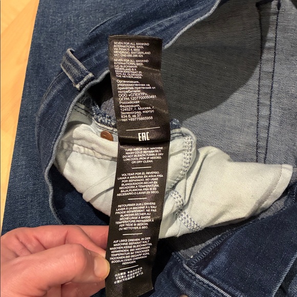 7 for all Mankind. Dark Blue Slimmy jeans - Picture 10 of 10